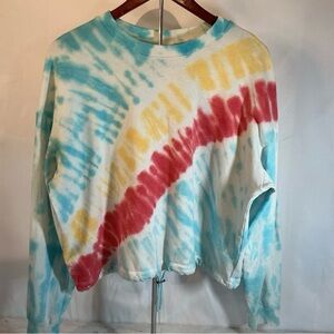 Colorful Tie-Dye Sweatshirt XXL